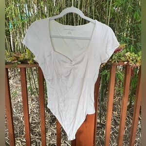 American Eagle white bodysuit